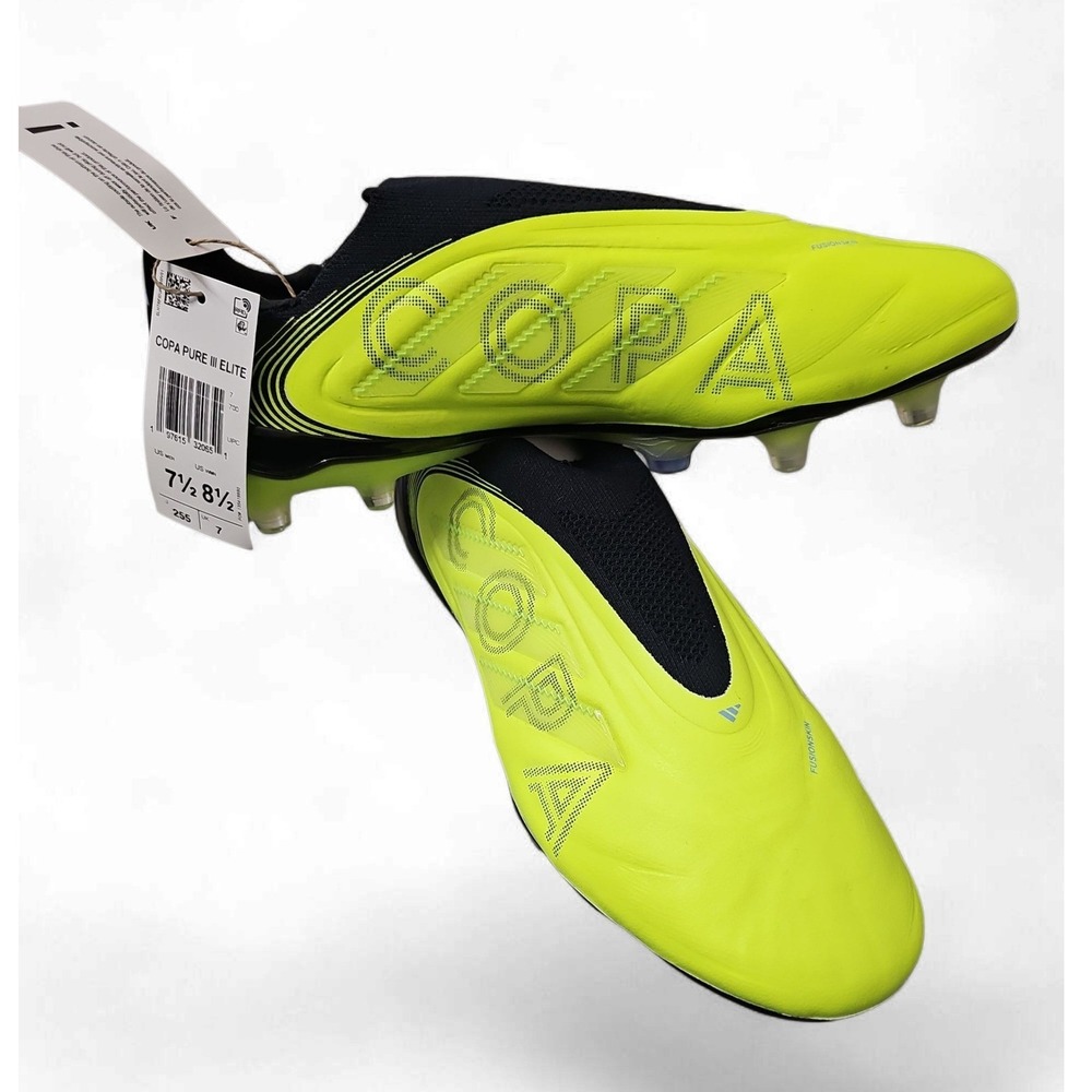 adidas Copa Pure 3 Elite Laceless FG Mystic Victory Cleats Men 7.5 Women 8.5 NWT